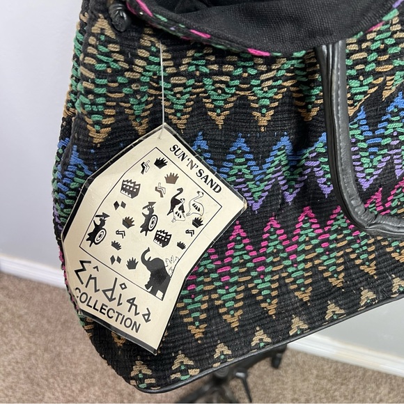 Vintage NWT bohemian weekend crossbody burgle bag - Picture 6 of 7